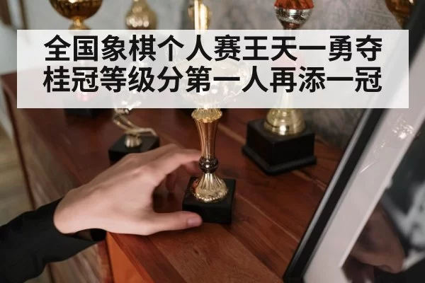 全国象棋个人赛王天一勇夺桂冠等级分第一人再添一冠